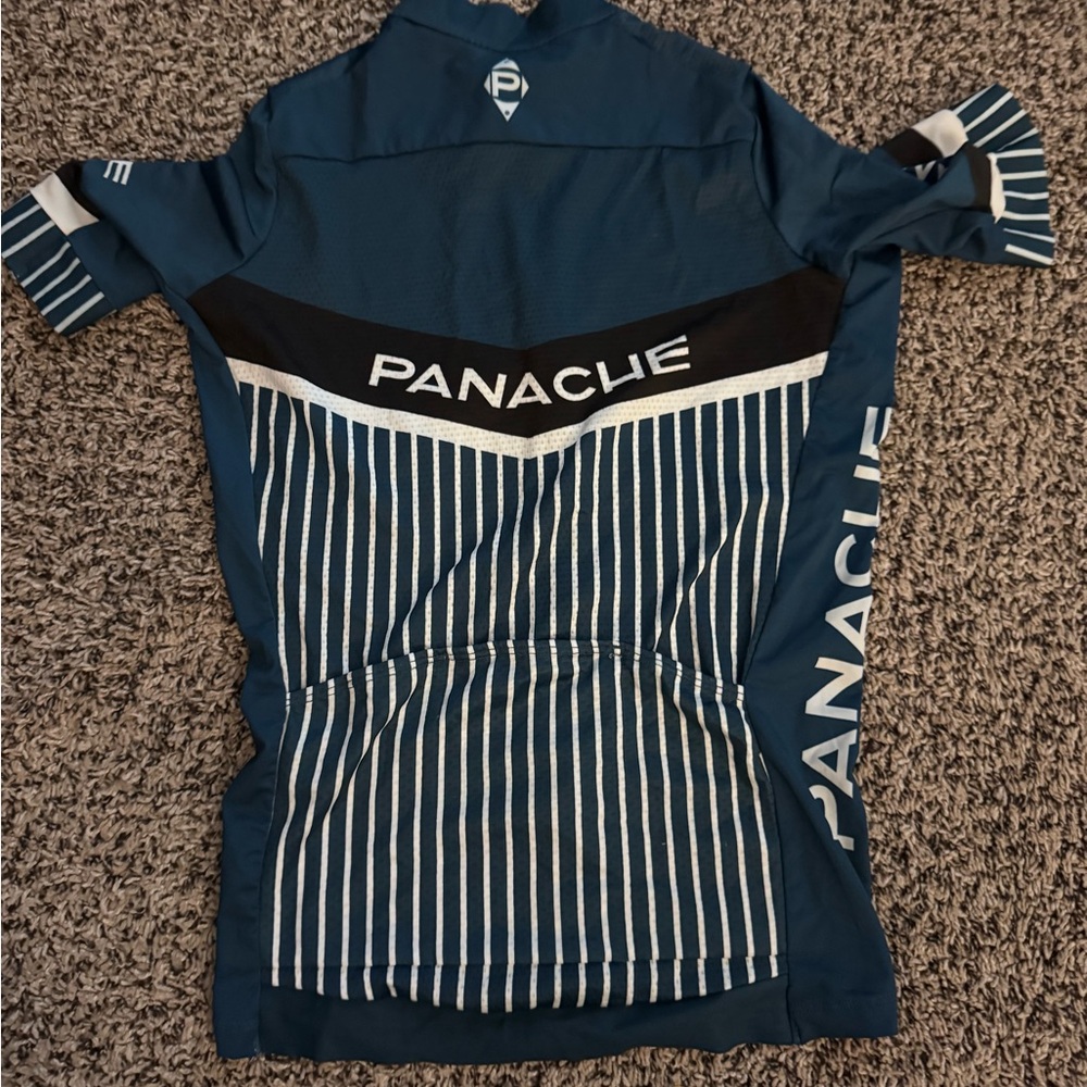 Panache Blue and White Men's Jersey